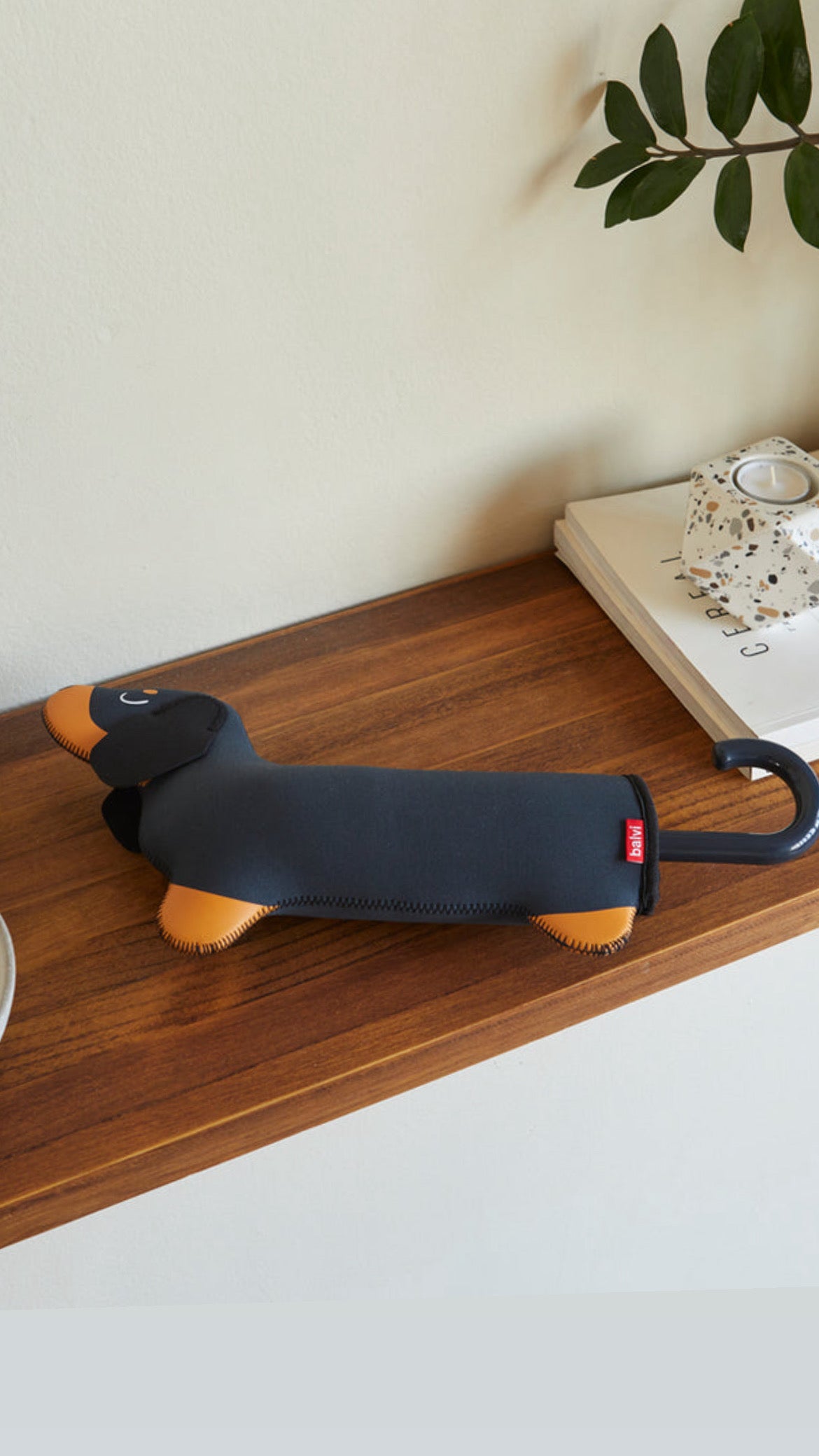 Paraguas Teckel Negro