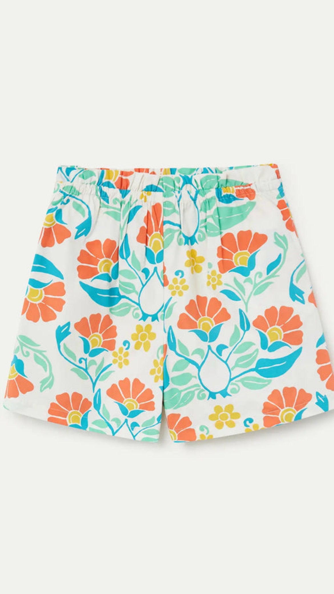 Shorts 100% algodón con estampado Big Royal