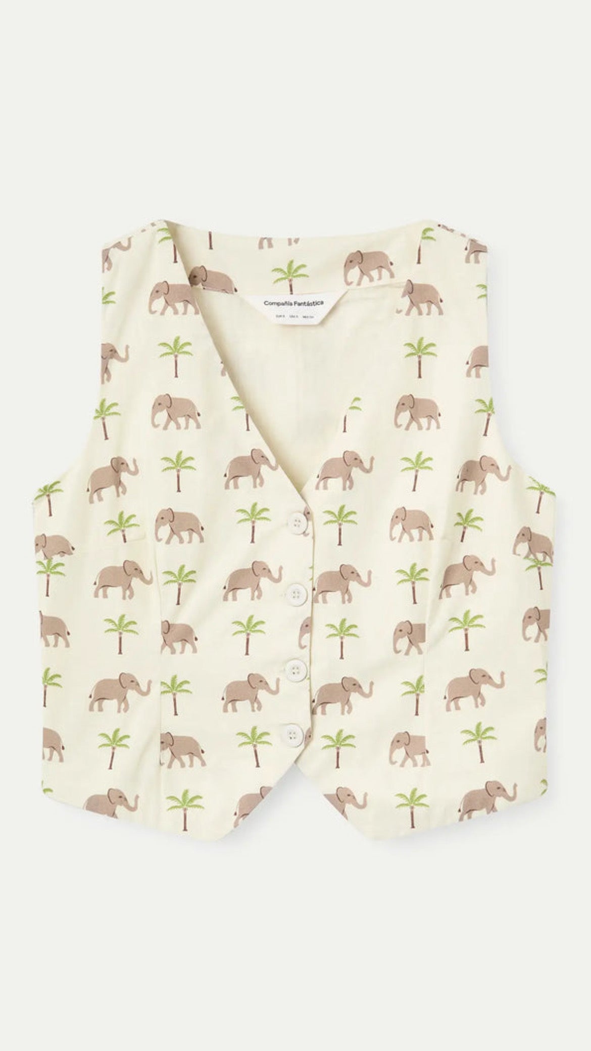 Chaleco con estampado Elefante (R)