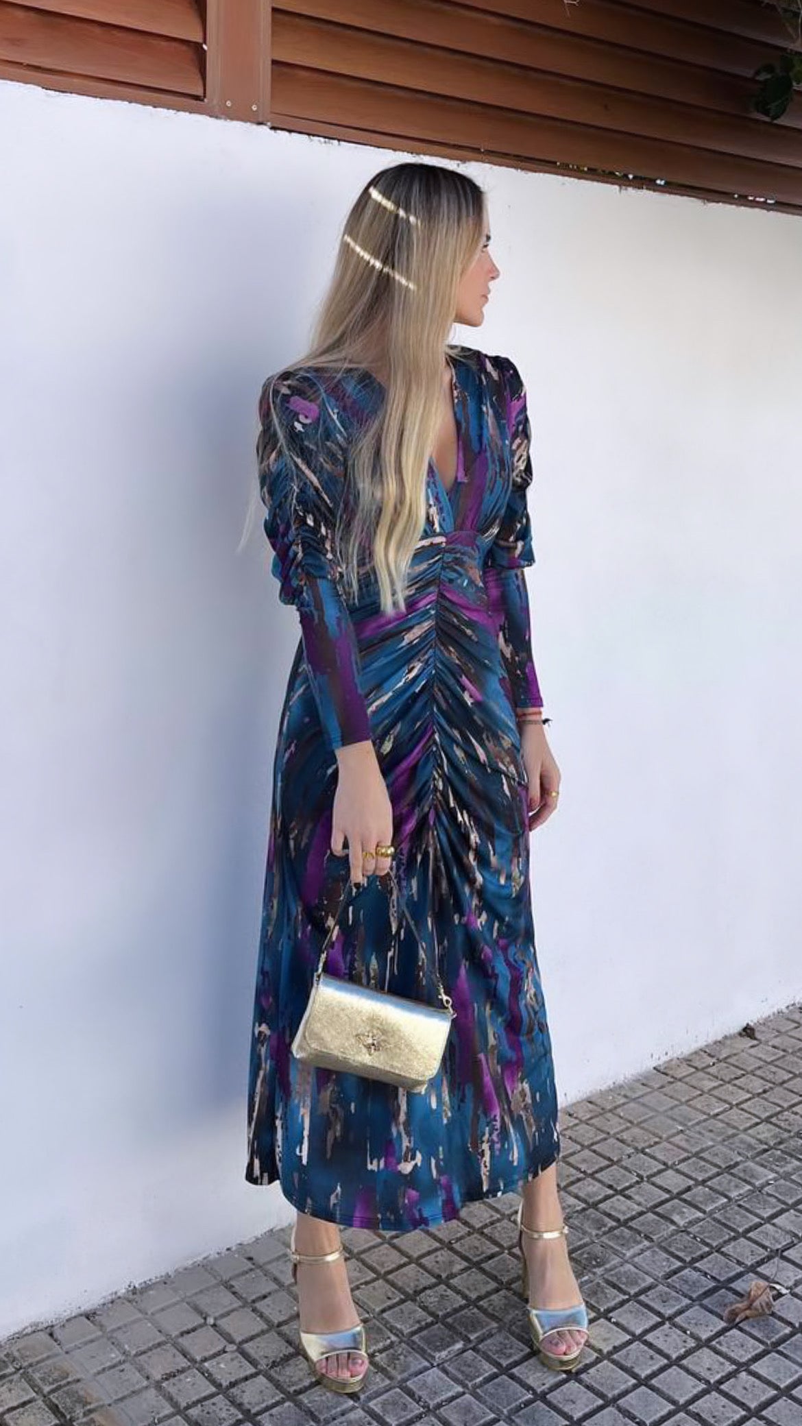 Martina Blue Dress