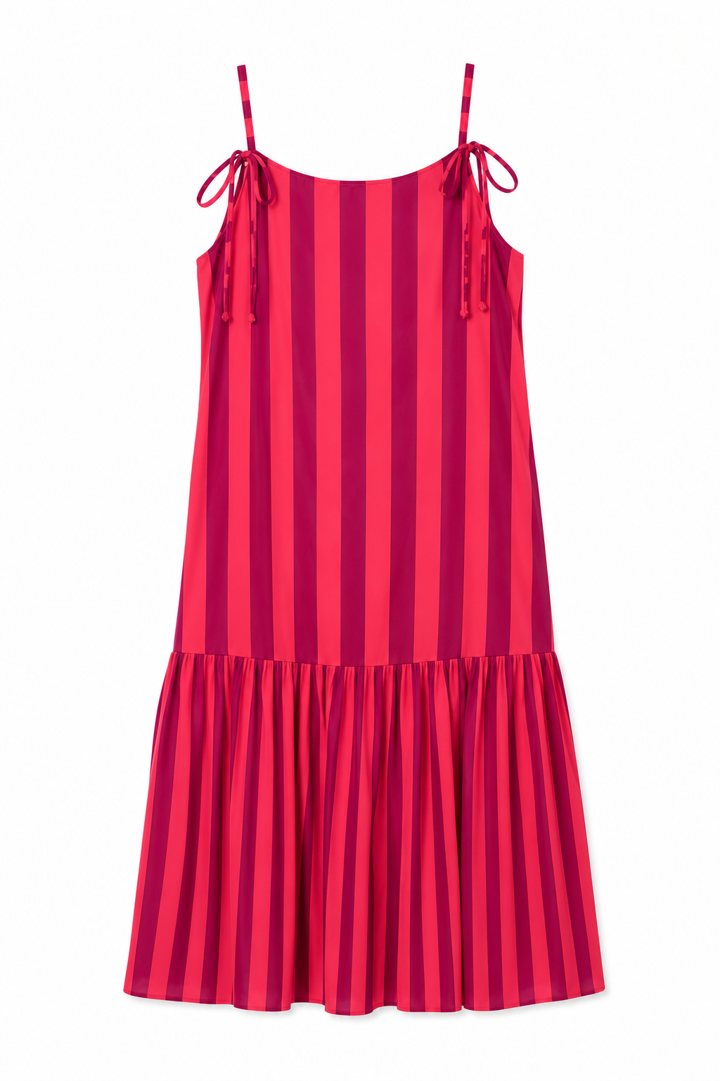 Vestido Valletta Coral/Magenta