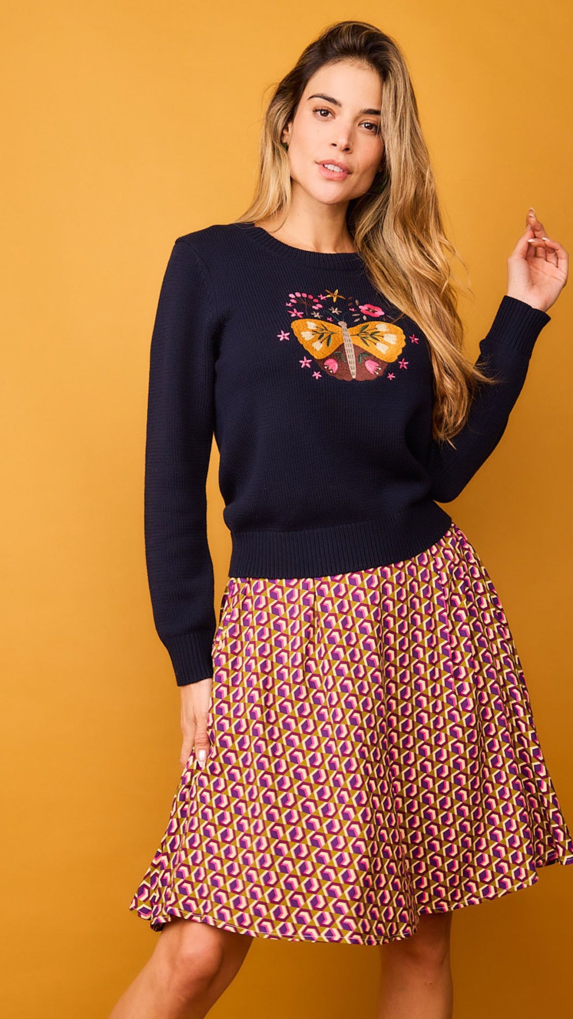 Jersey Cenicienta Marino