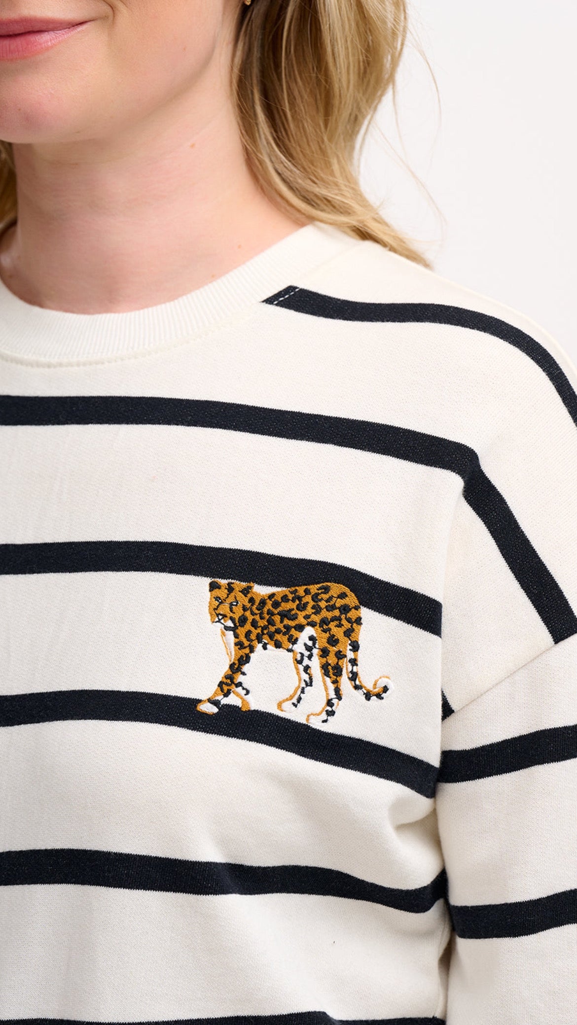 Sudadera Noah Rayas Leopardo