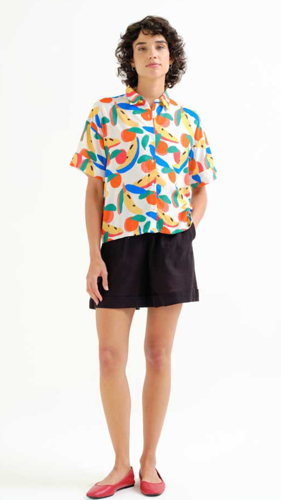 Camisa con estampado Tutti Frutti Small