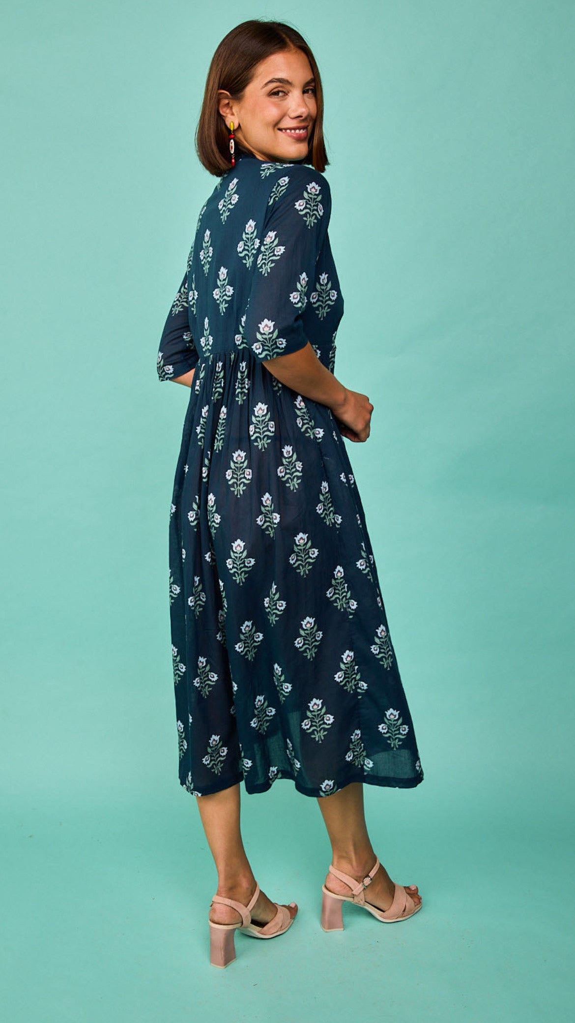 Vestido Avilés Marino