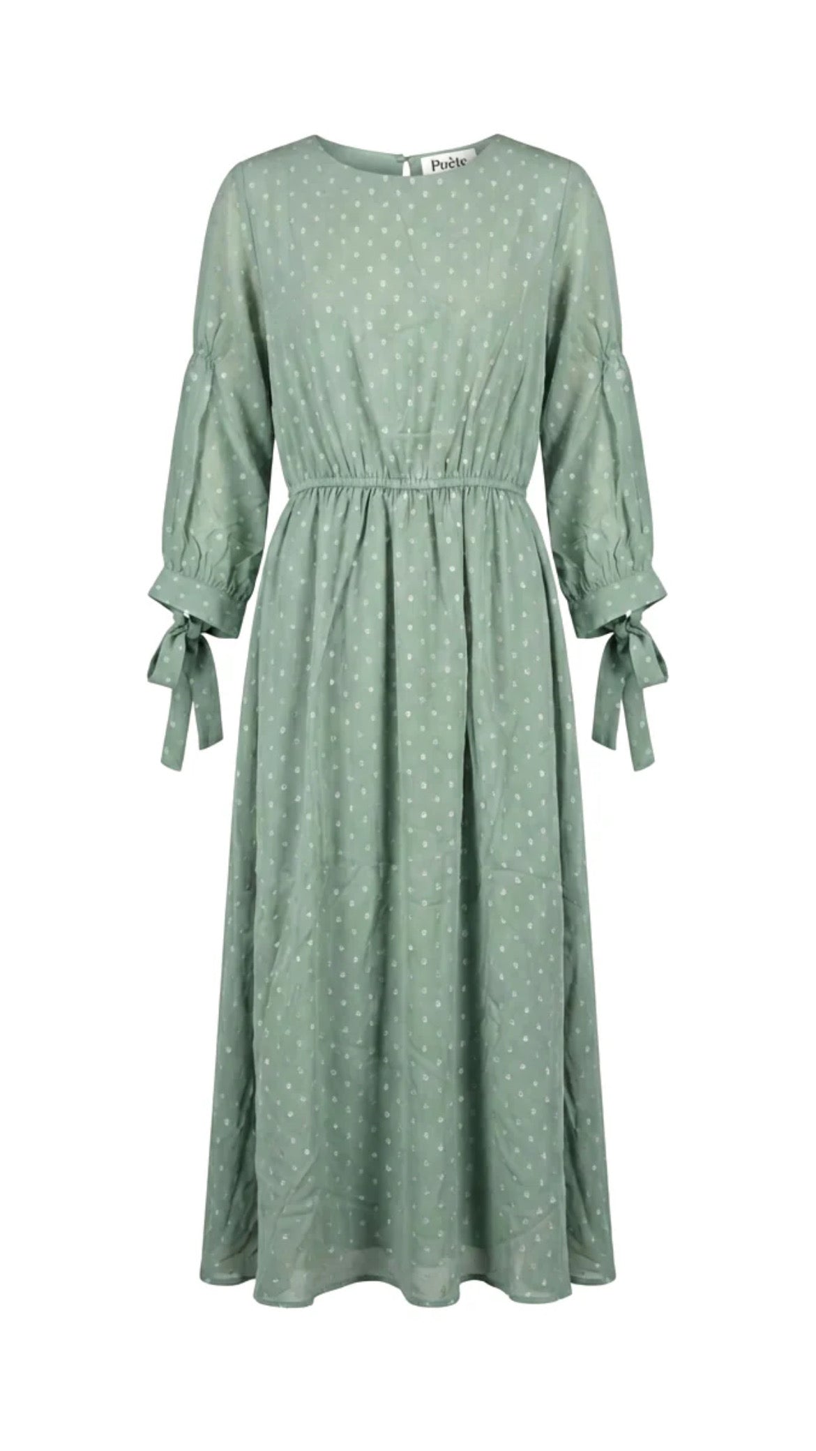 Vestido Rive Gauche Verde