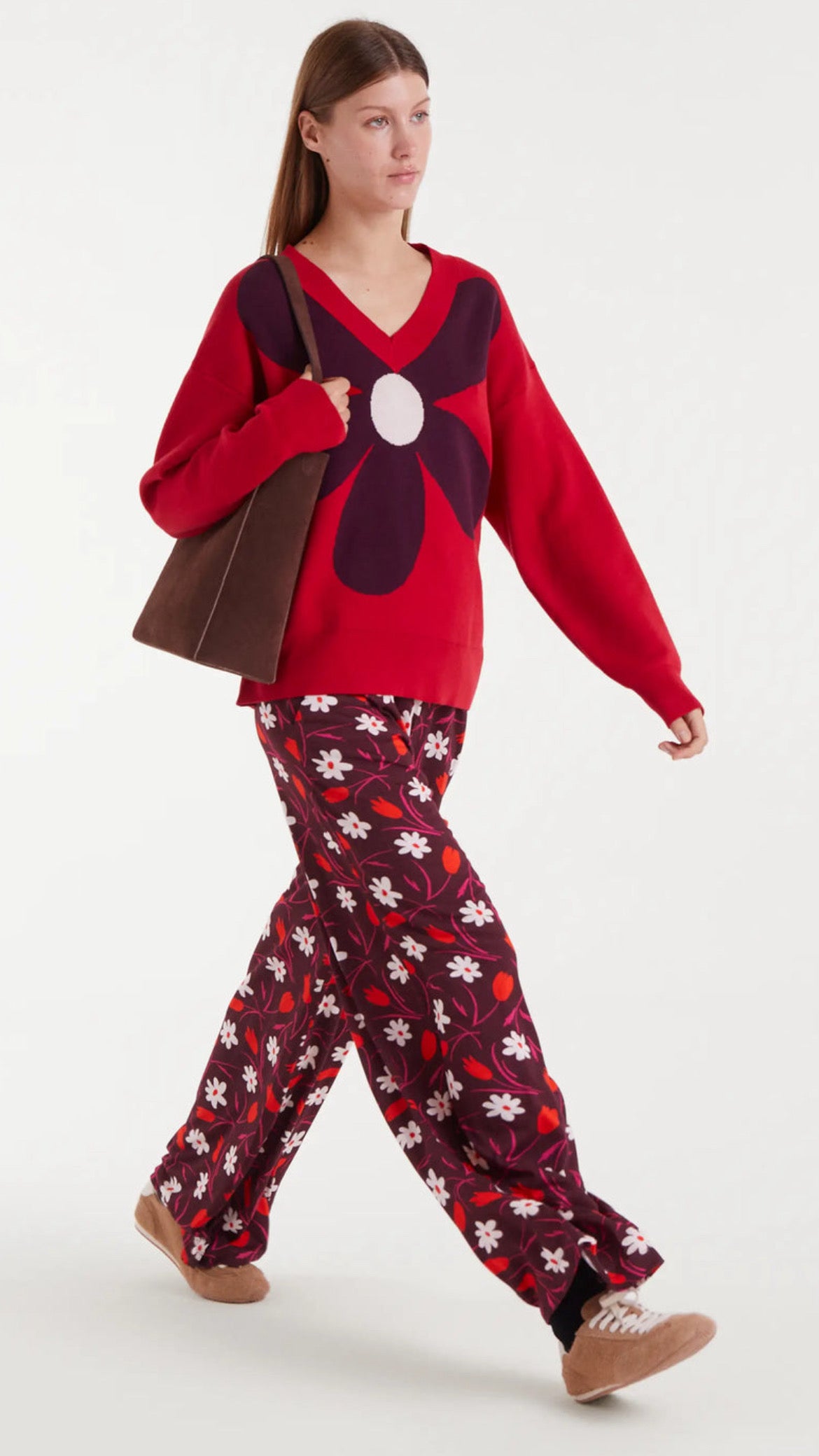 Pantalón con estampado Tulip