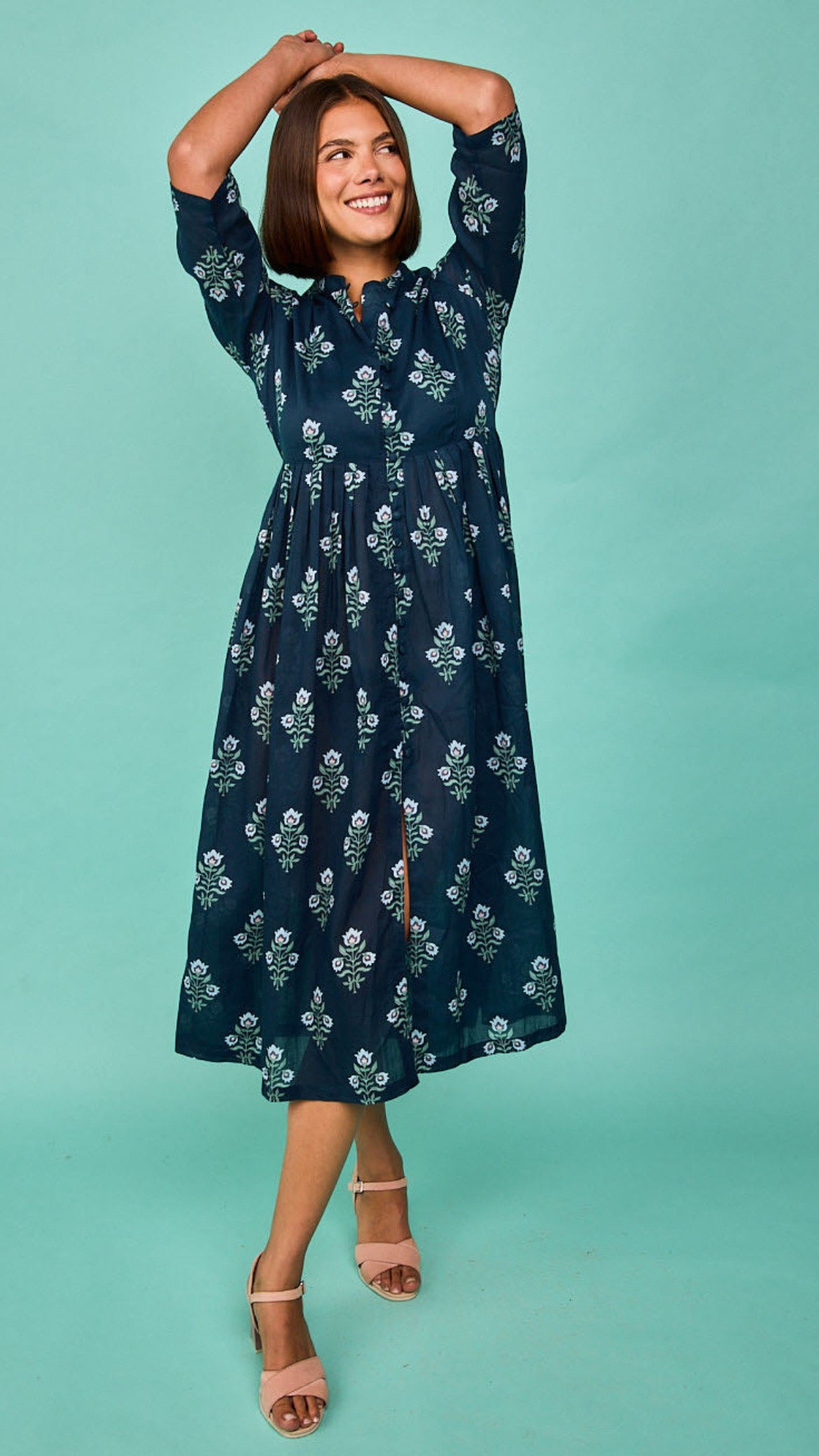 Vestido Avilés Marino