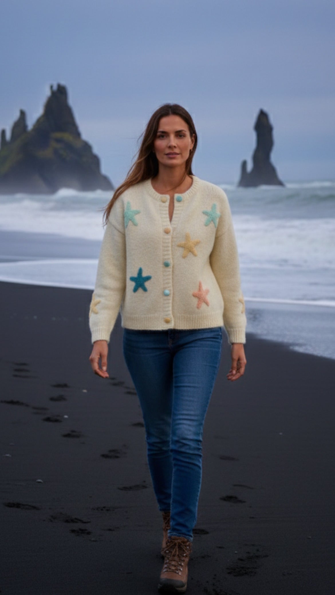 Chaqueta Marina beige