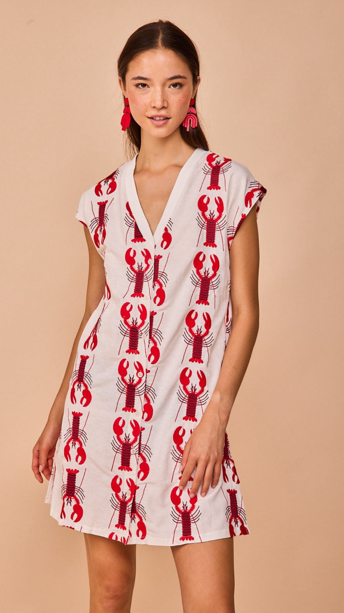 Vestido Rodiles Rojo