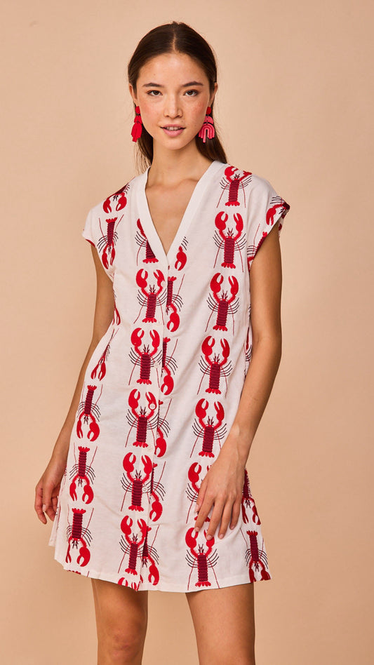 Vestido Rodiles Rojo