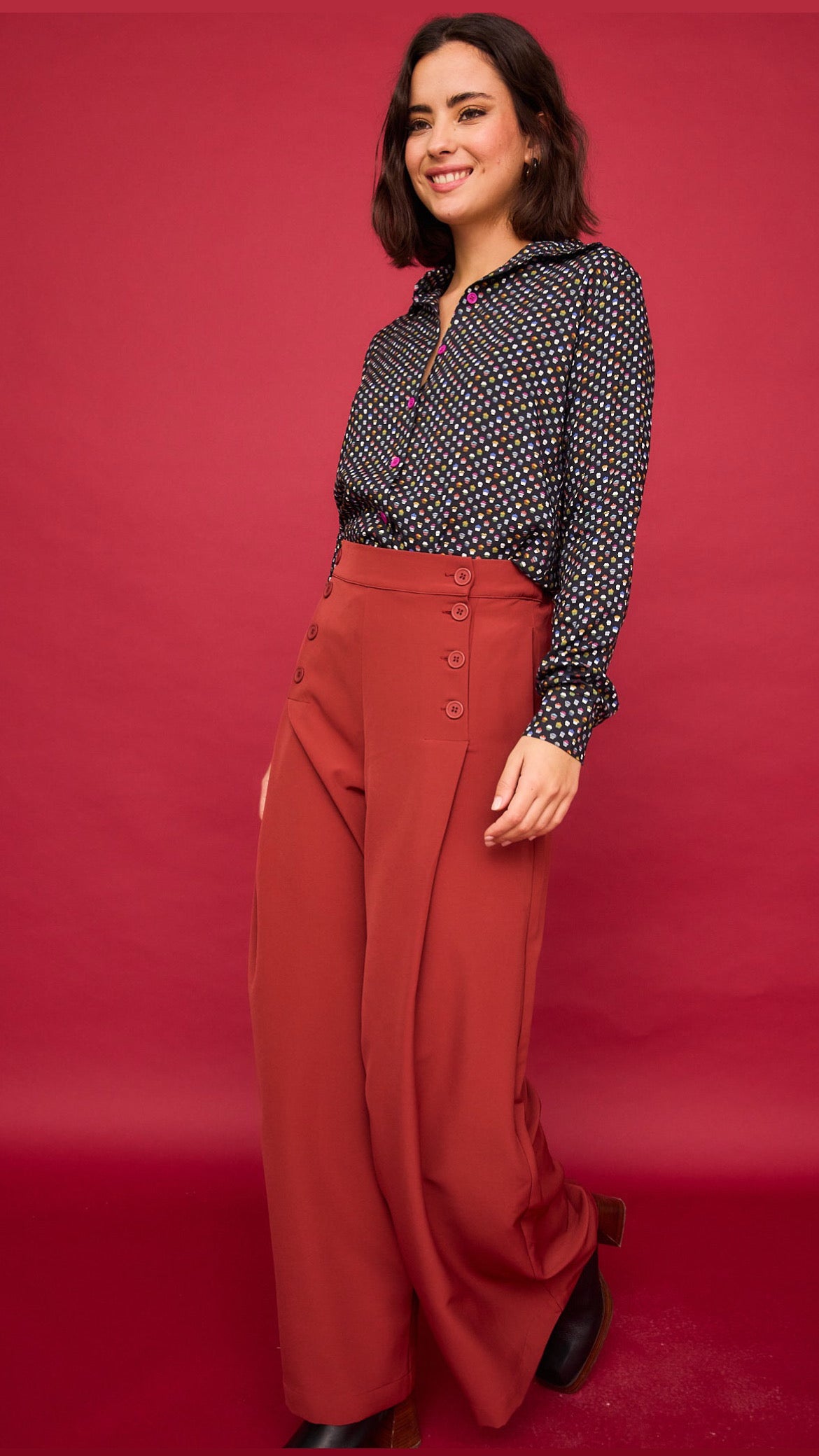 Pantalón Nenúfar Teja