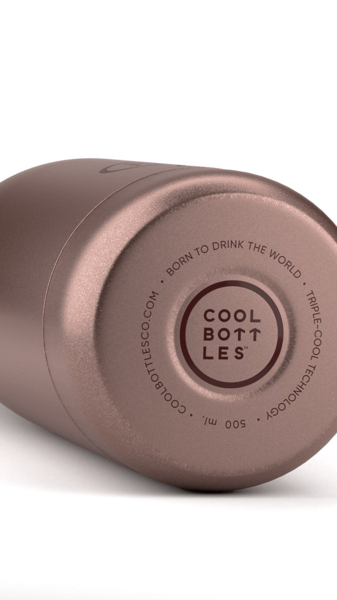 Botella Cool Bottle 500 ml Metallic Rose