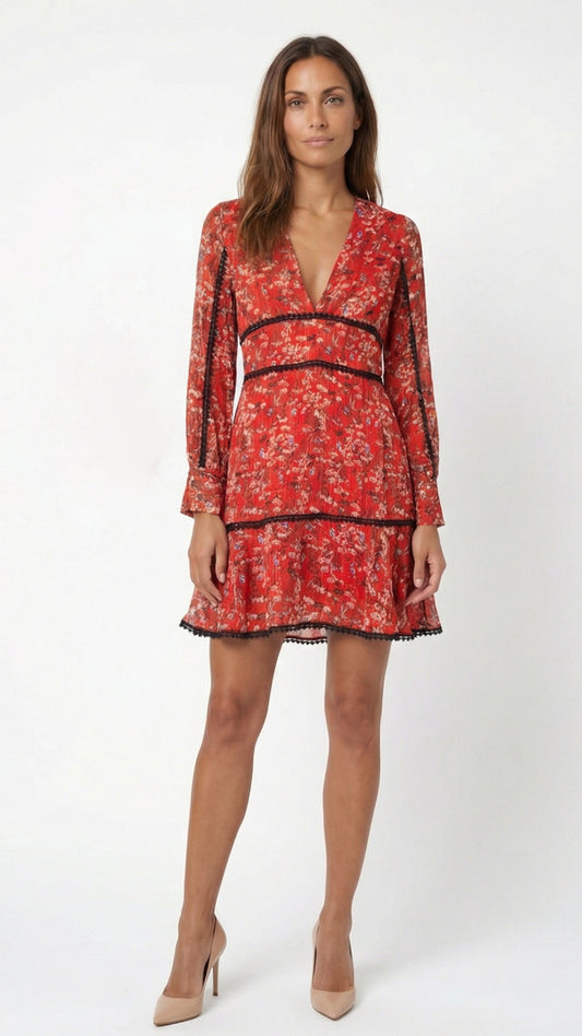 Vestido Eclat Rojo