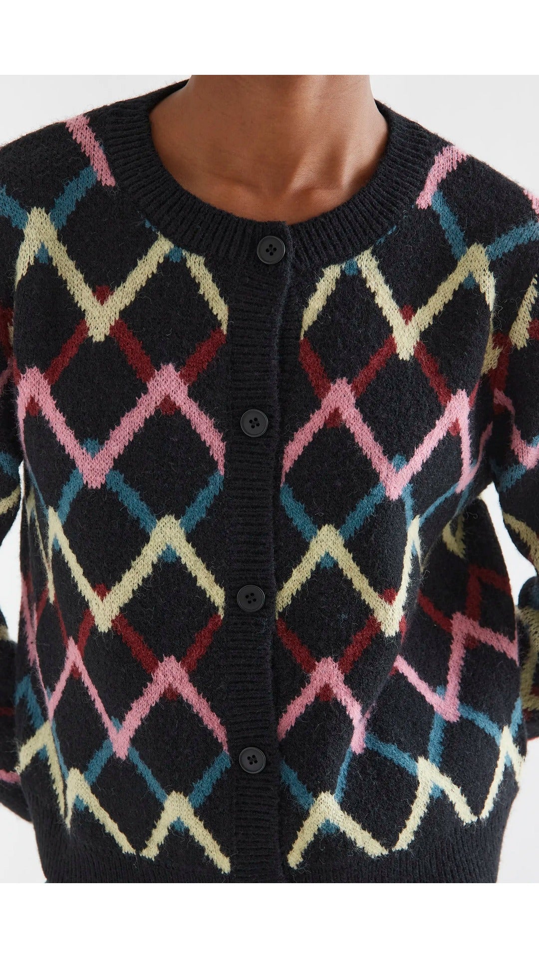 Cárdigan con estampado Skein - 3