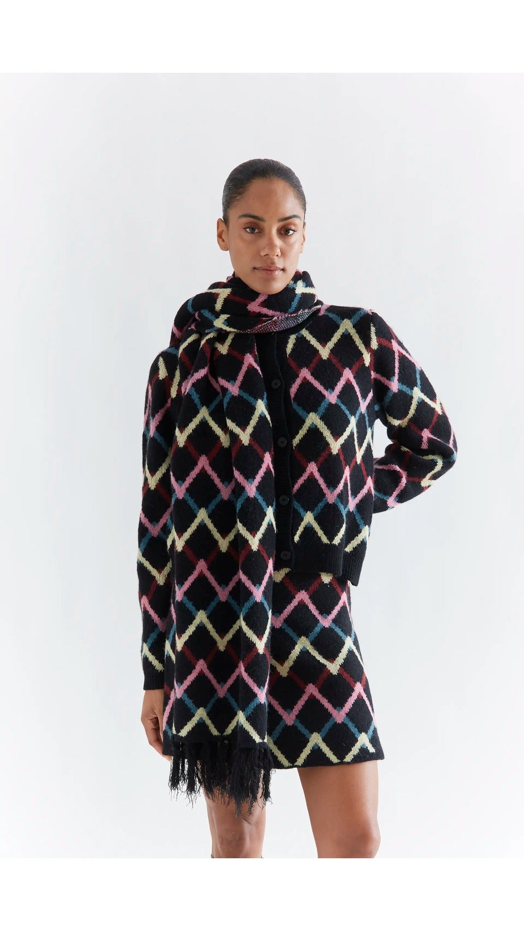 Bufanda con estampado Skein - 2