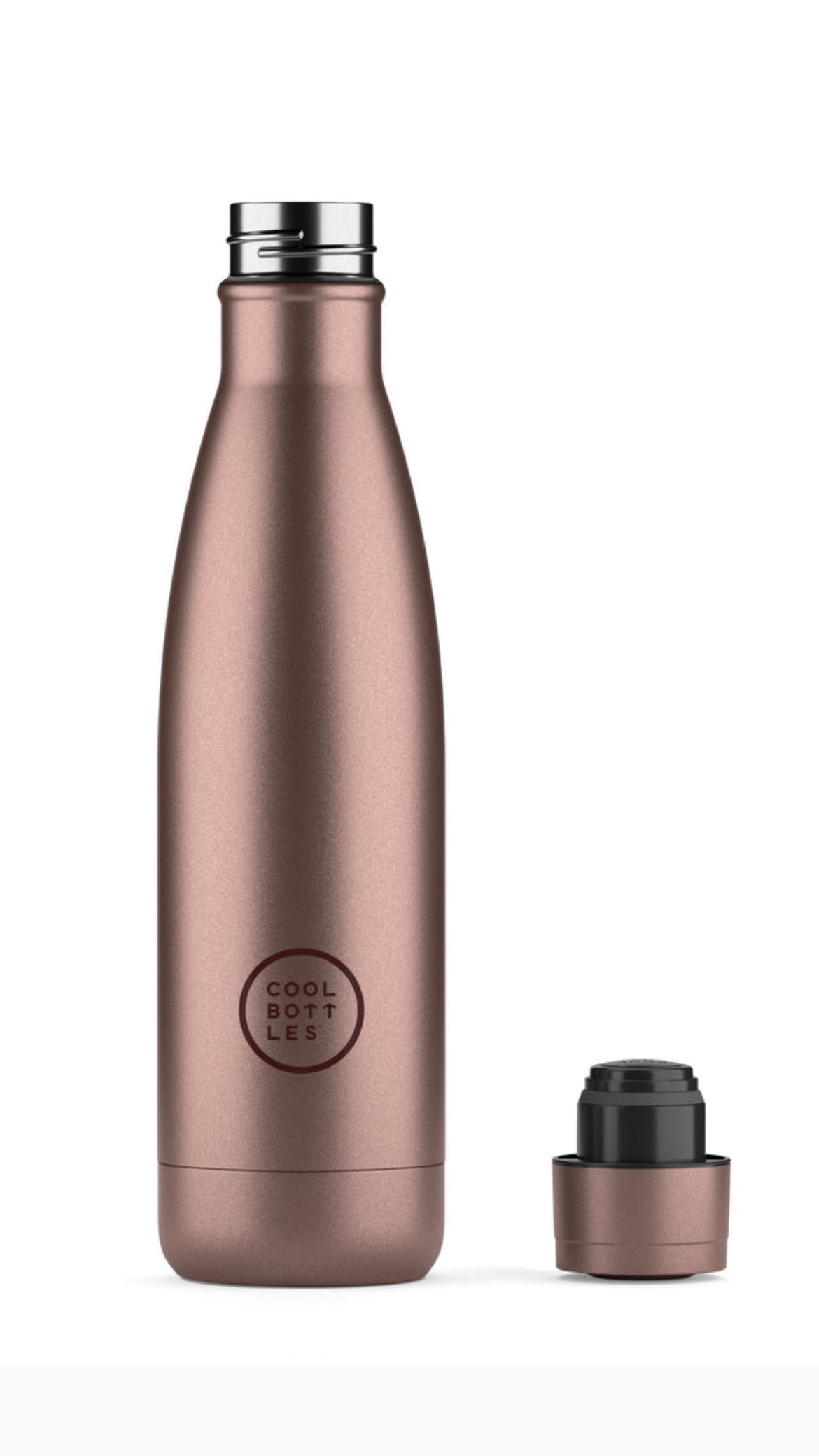Botella Cool Bottle 500 ml Metallic Rose