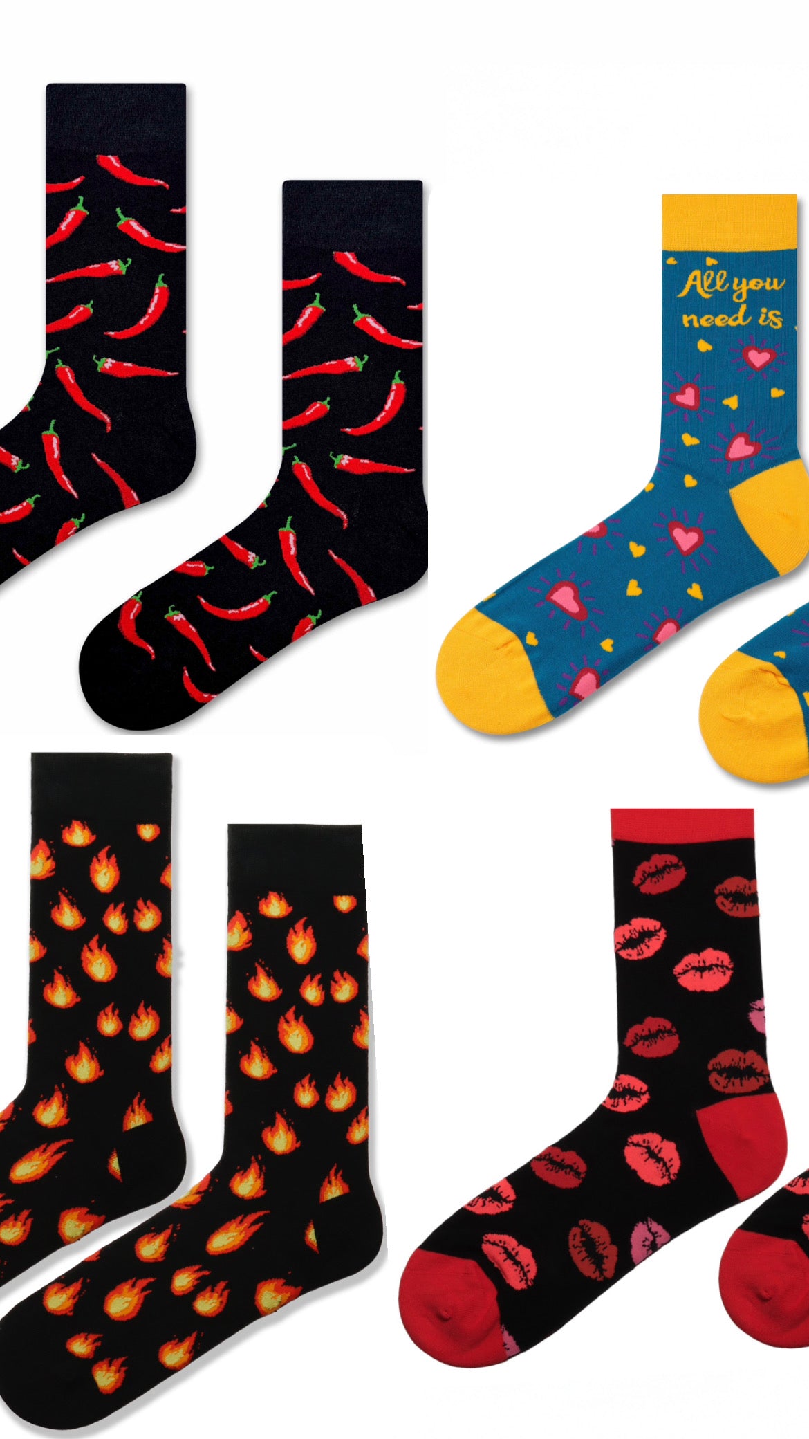 Pack de calcetines Love -3+1 de regalo