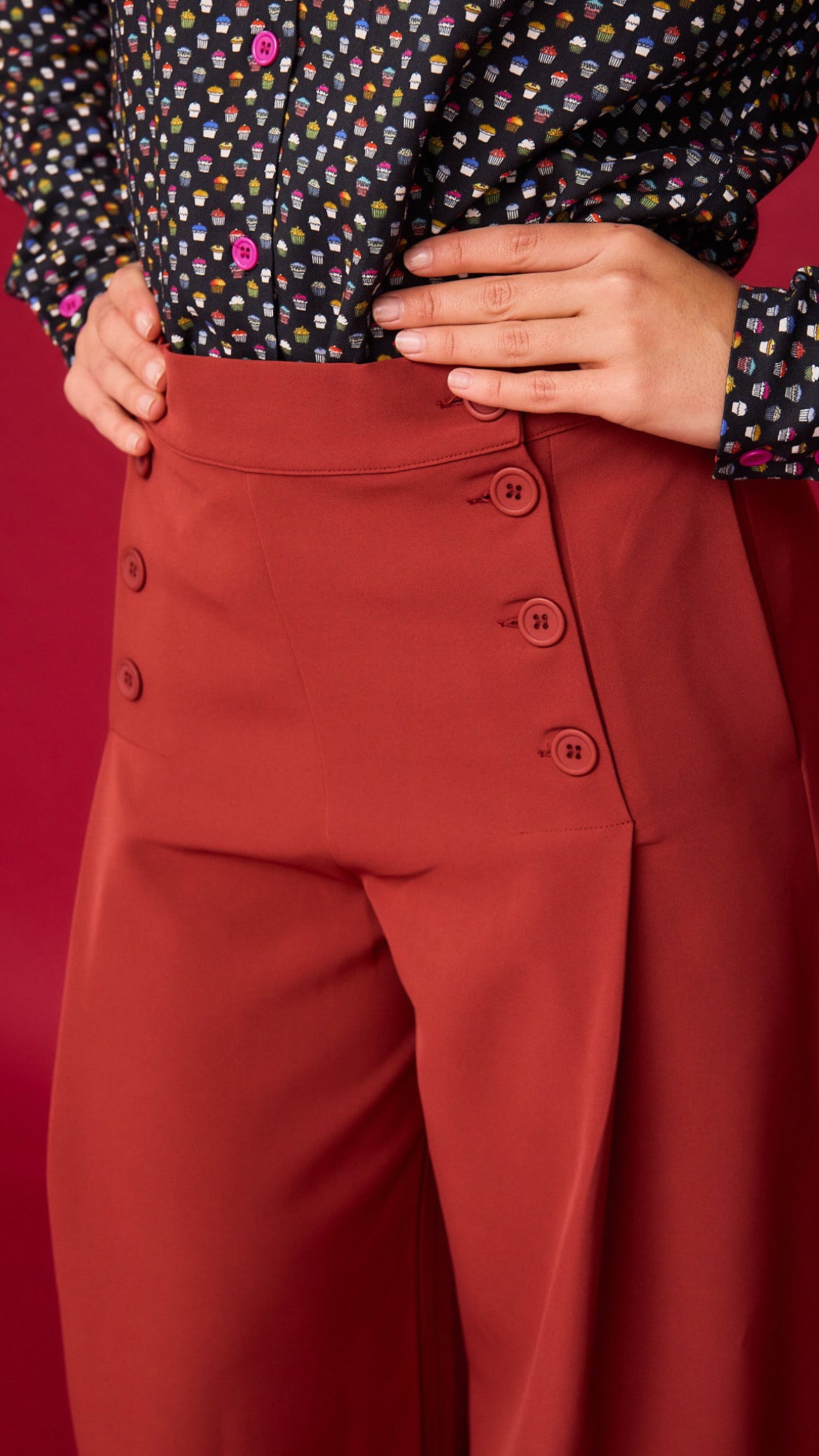 Pantalón Nenúfar Teja