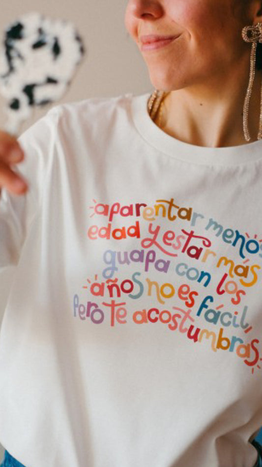 Camiseta Aparentar menos edad