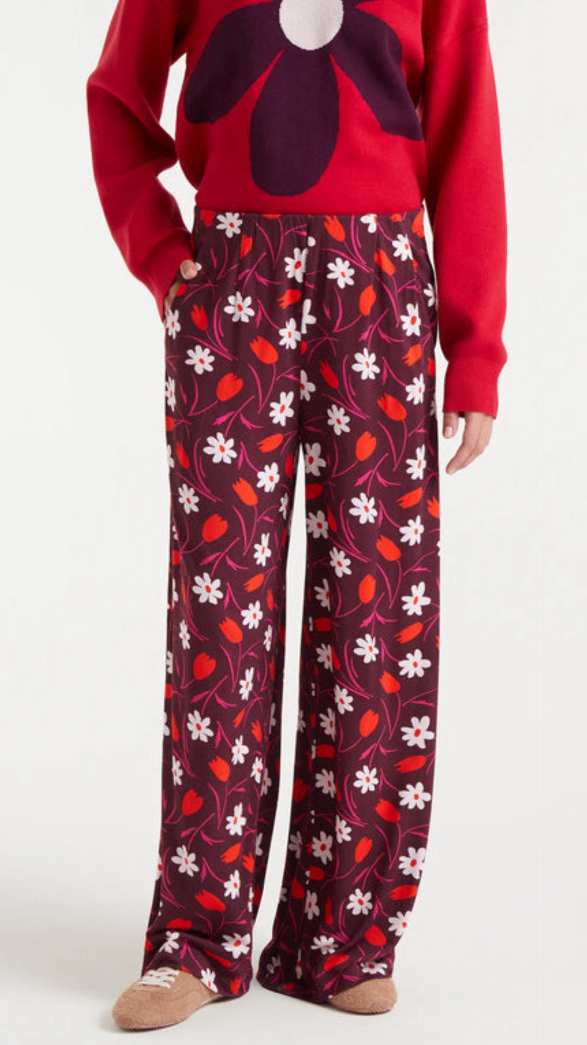 Pantalón con estampado Tulip