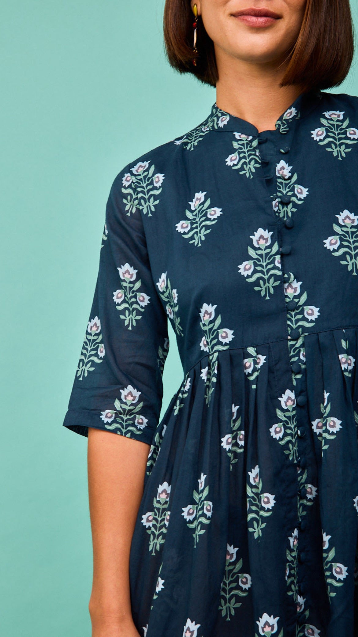 Vestido Avilés Marino