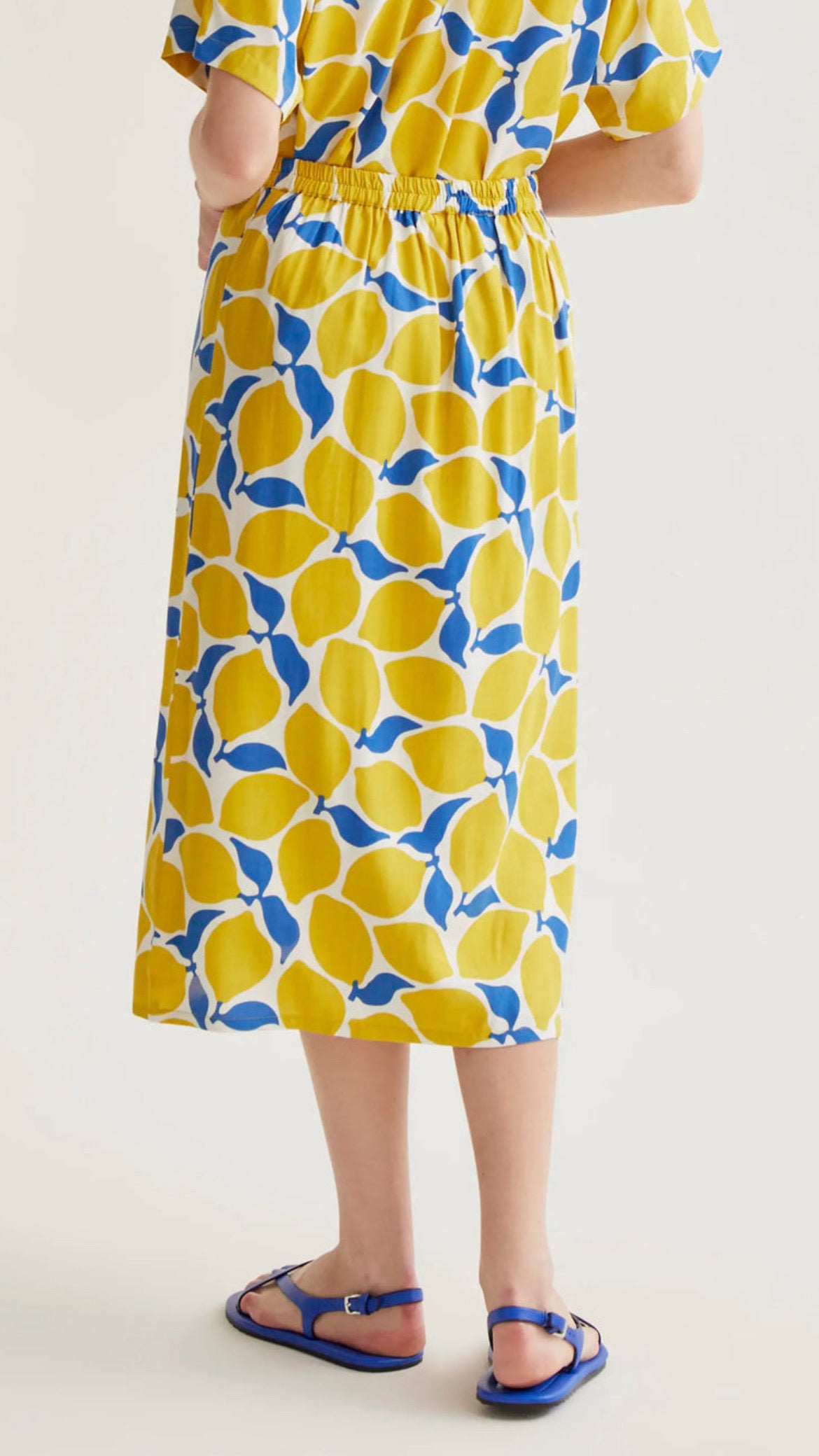 Falda con estampado Limoncello (R)