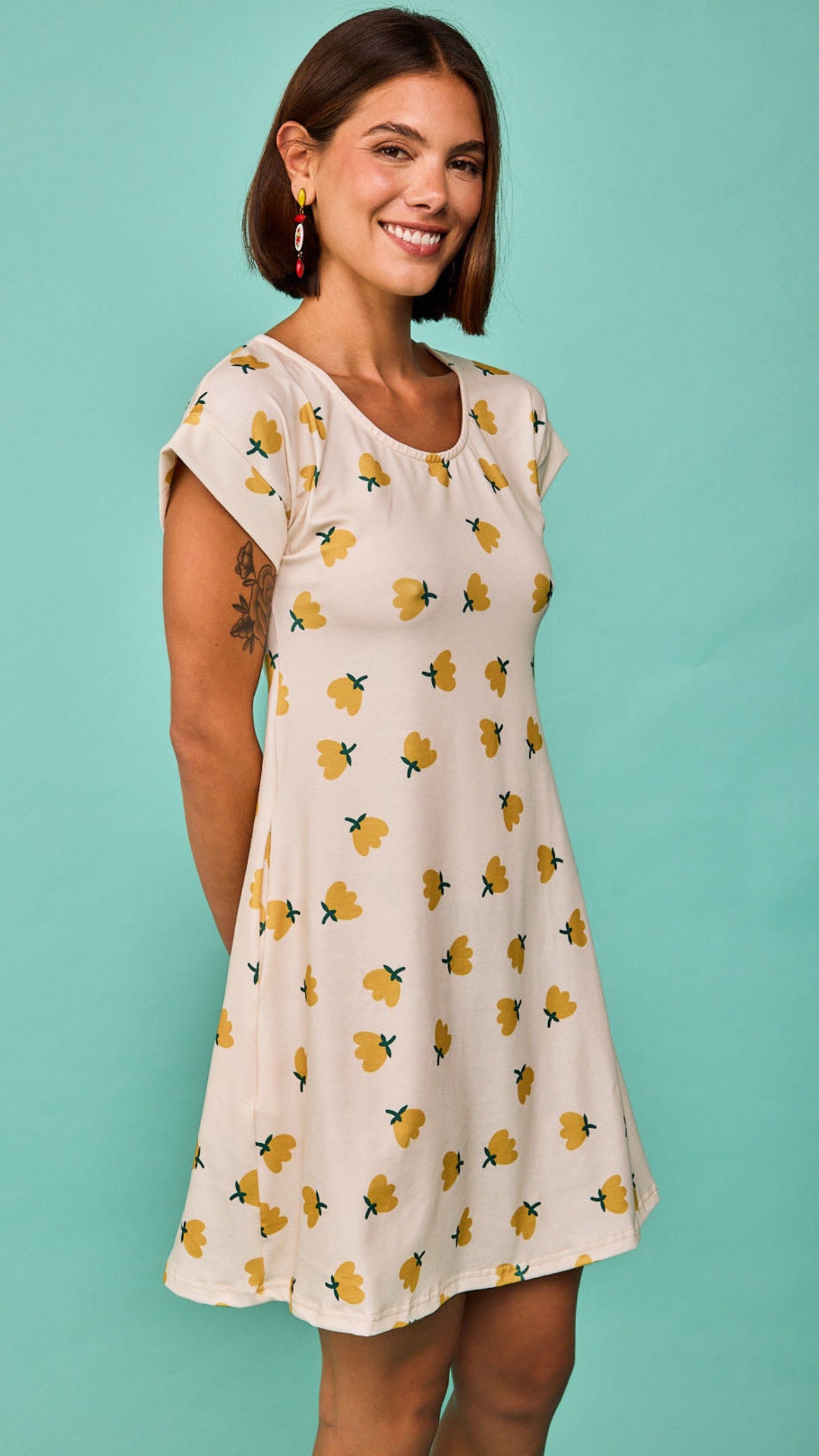 Vestido Luanco Amarillo