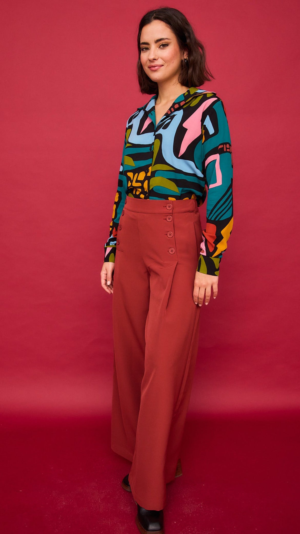 Pantalón Nenúfar Teja