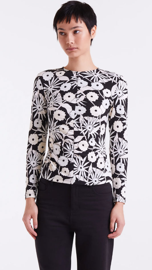 Camiseta manga larga con estampado Tofu