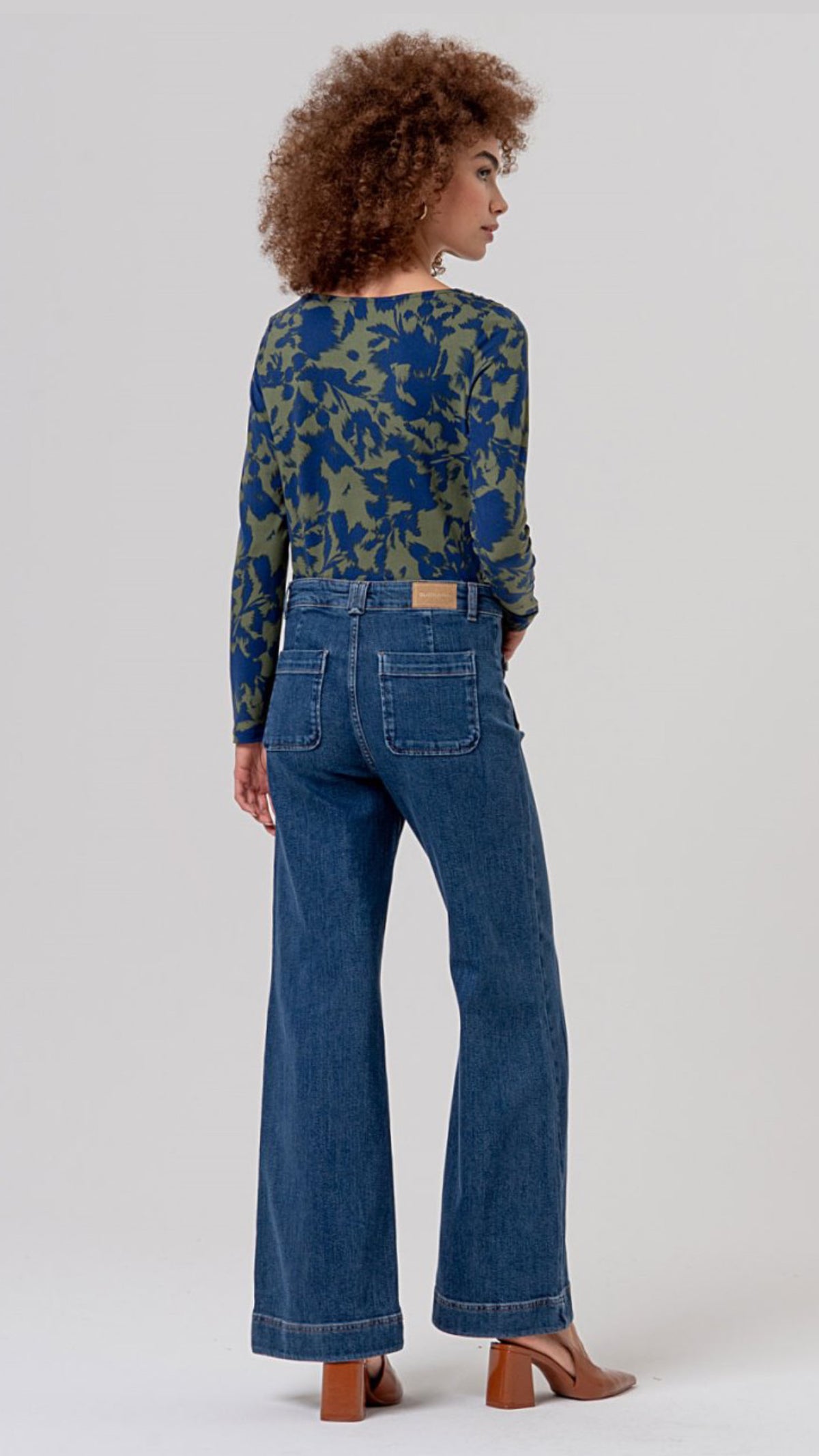 Jeans con bolsillos delanteros Índigo