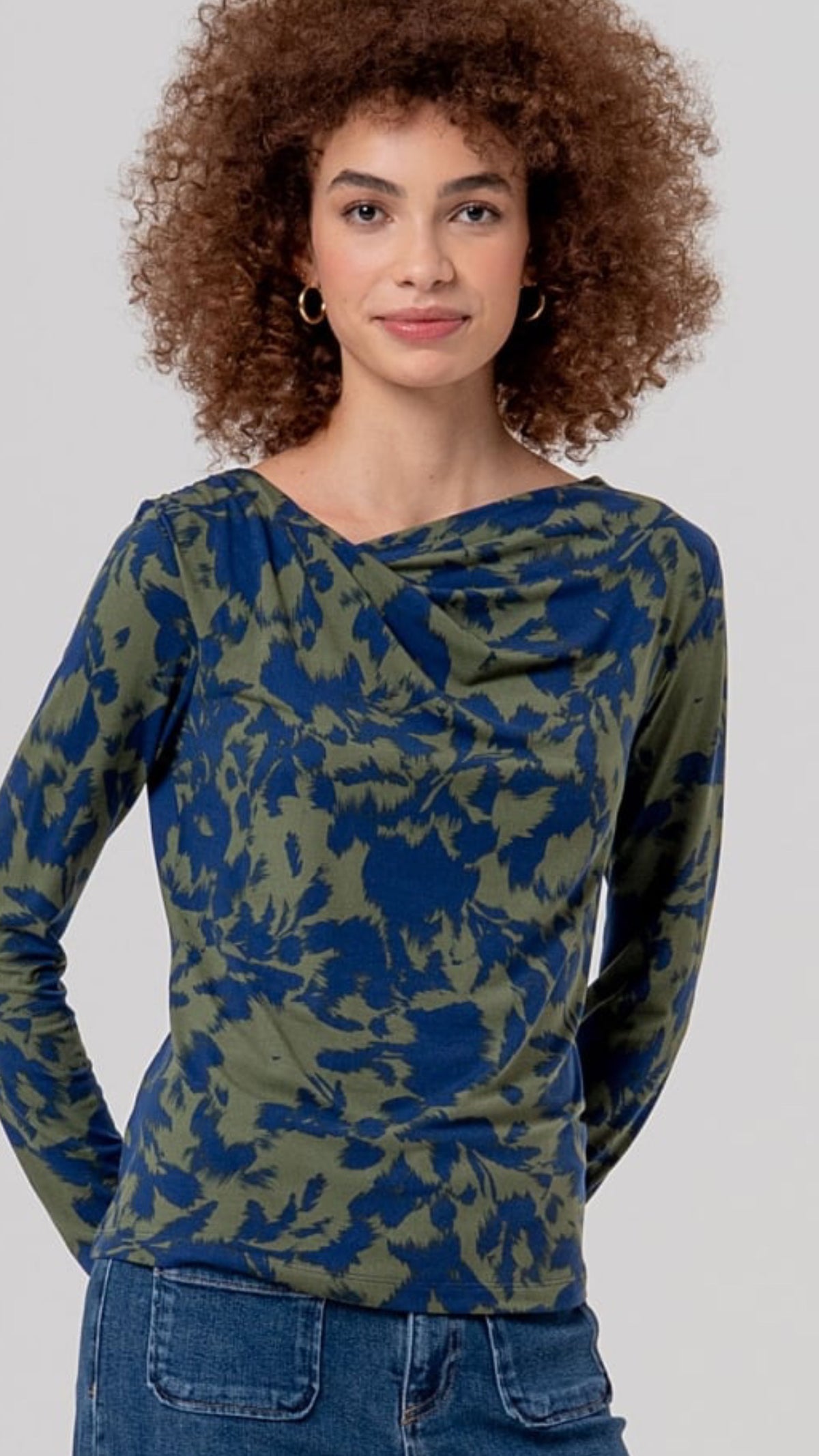 Camiseta estampada marino