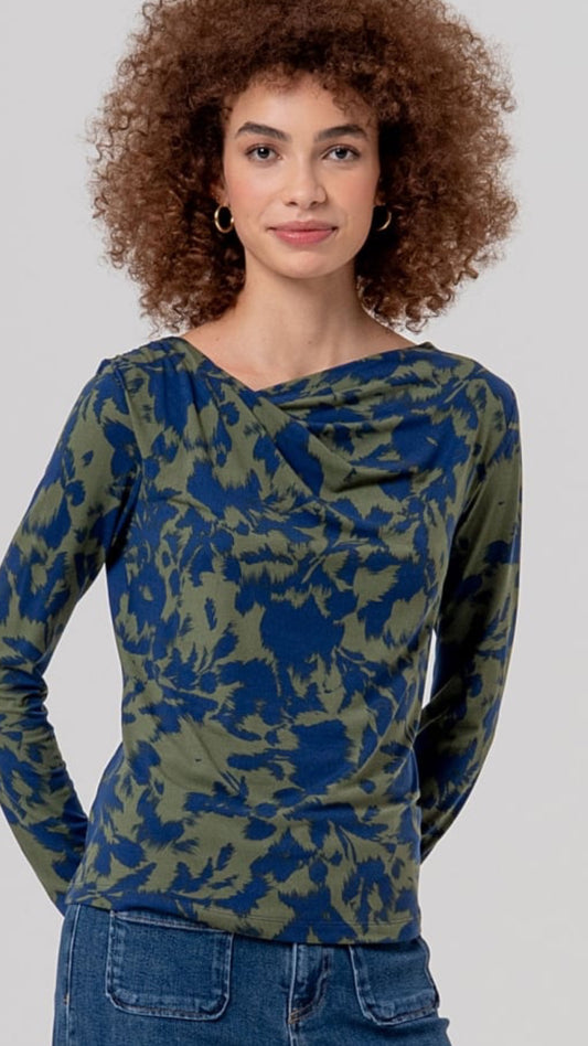 Camiseta estampada marino