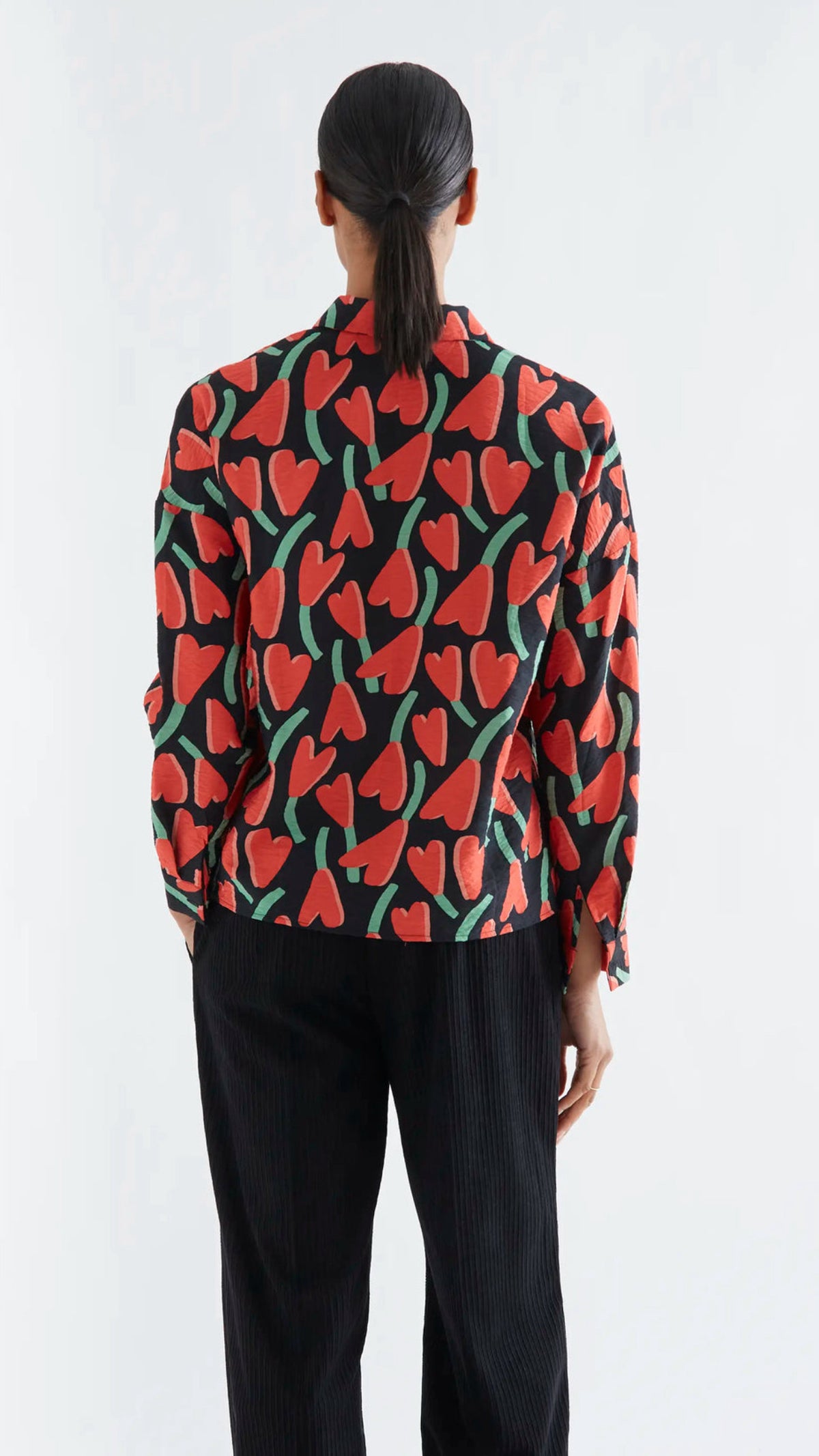 Camisa con estampado Ciclamen