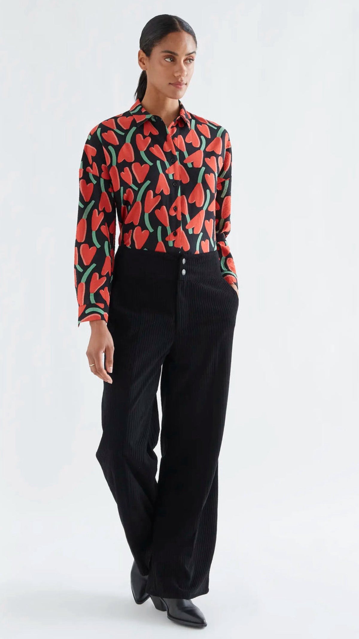 Camisa con estampado Ciclamen