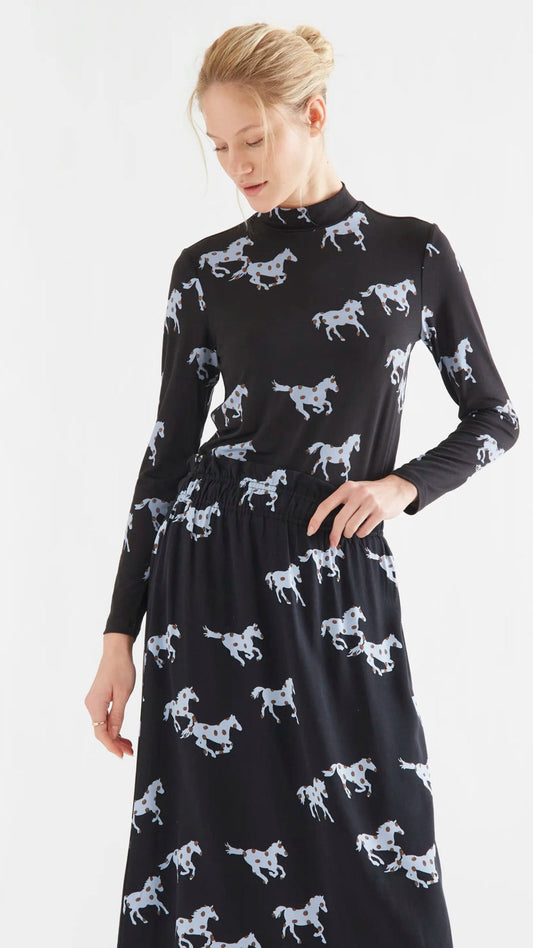 Camiseta con estampado Horse