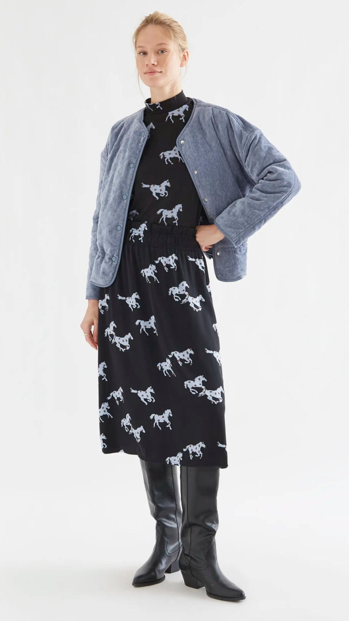 Camiseta con estampado Horse
