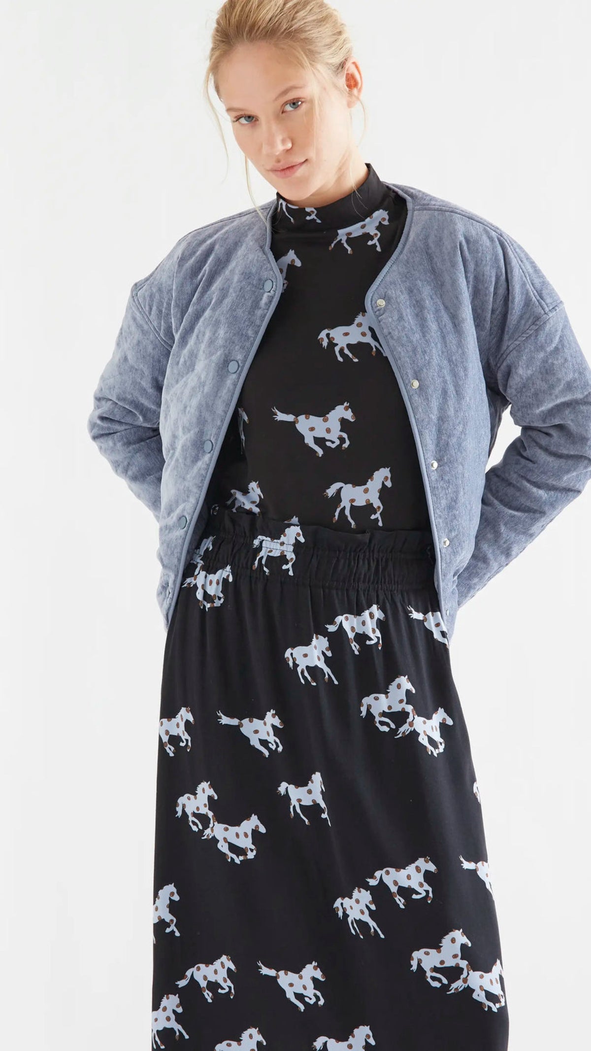 Camiseta con estampado Horse