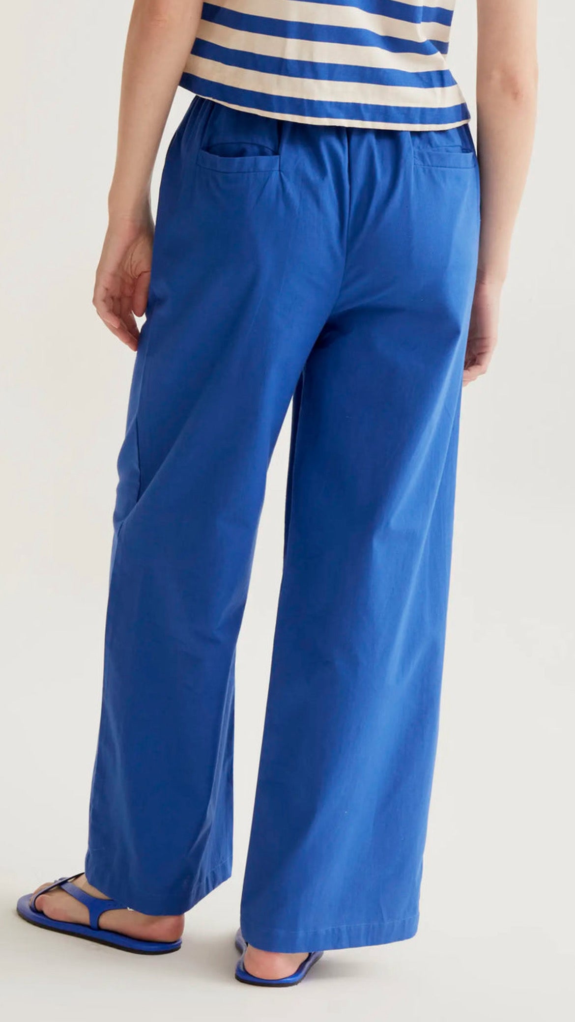 Pantalón azul 100% algodón