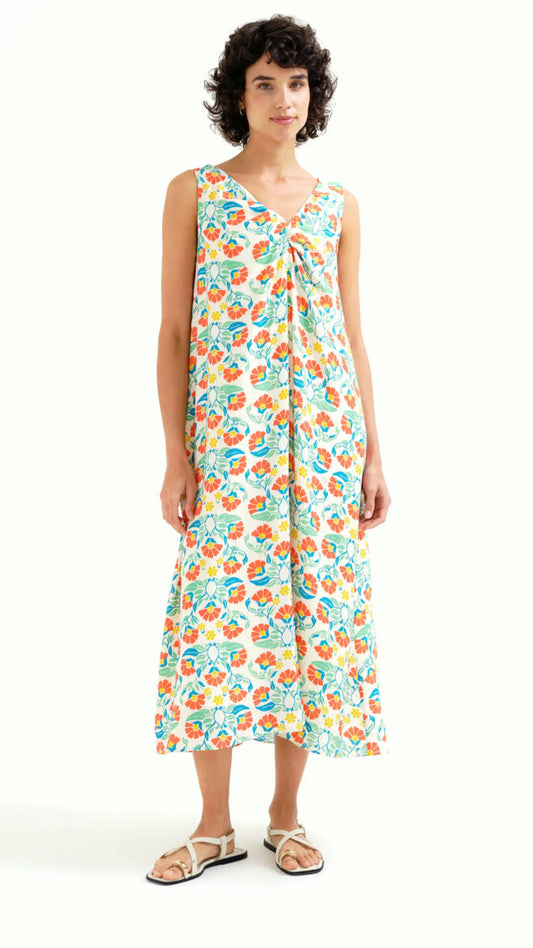 Vestido midi Small Royal