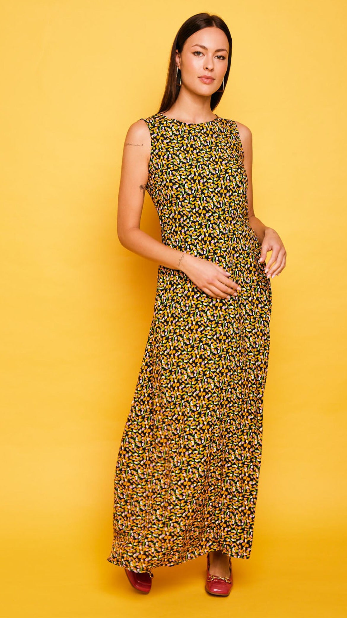 Vestido Comillas Negro