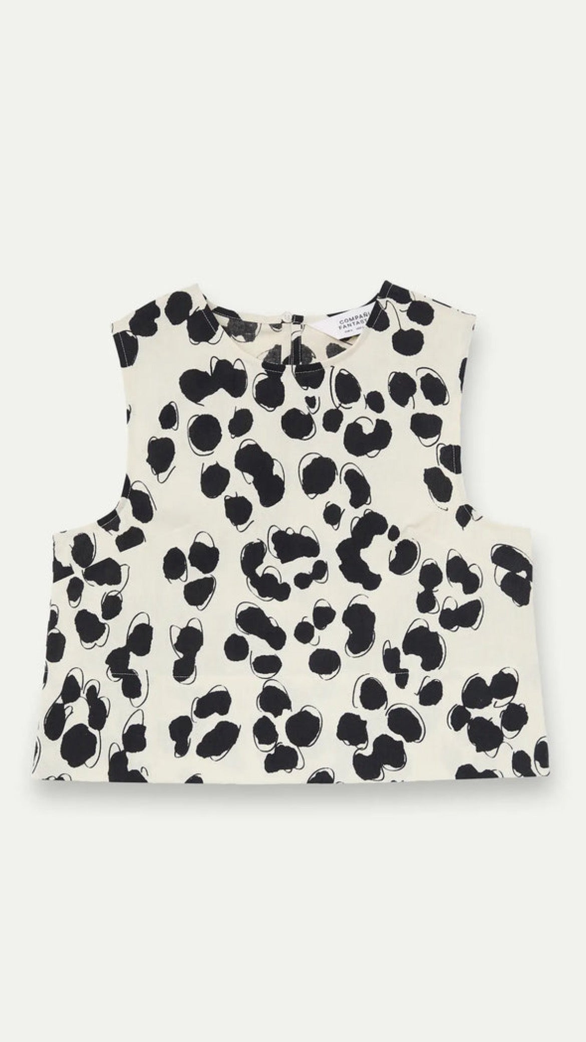 Top con estampado Dalmatian