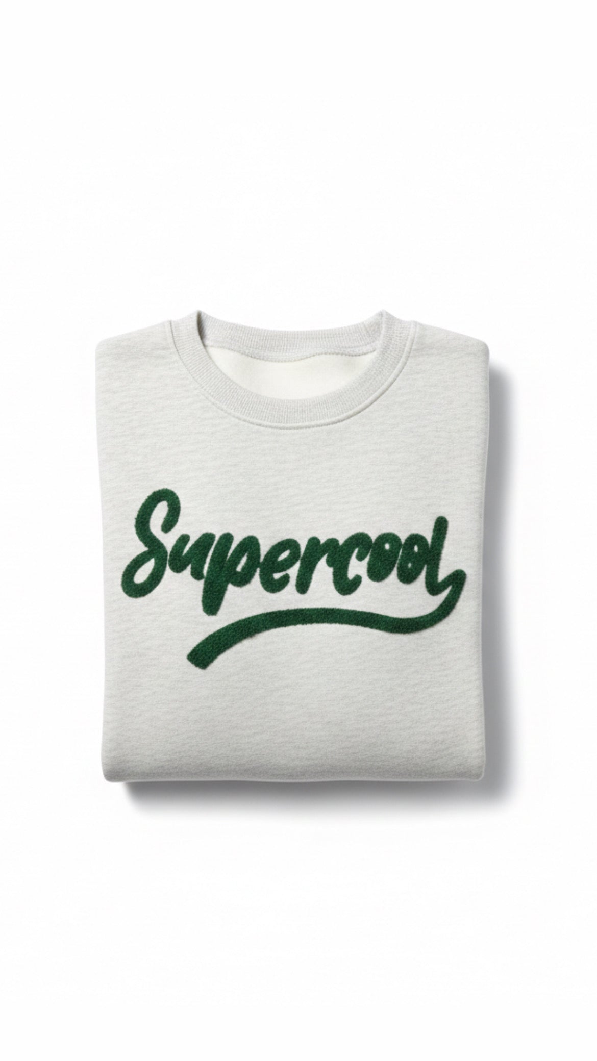 Sudadera Supercool Gris