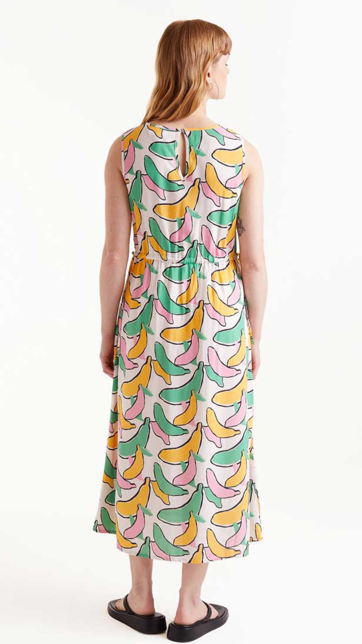 Vestido estampado Banana