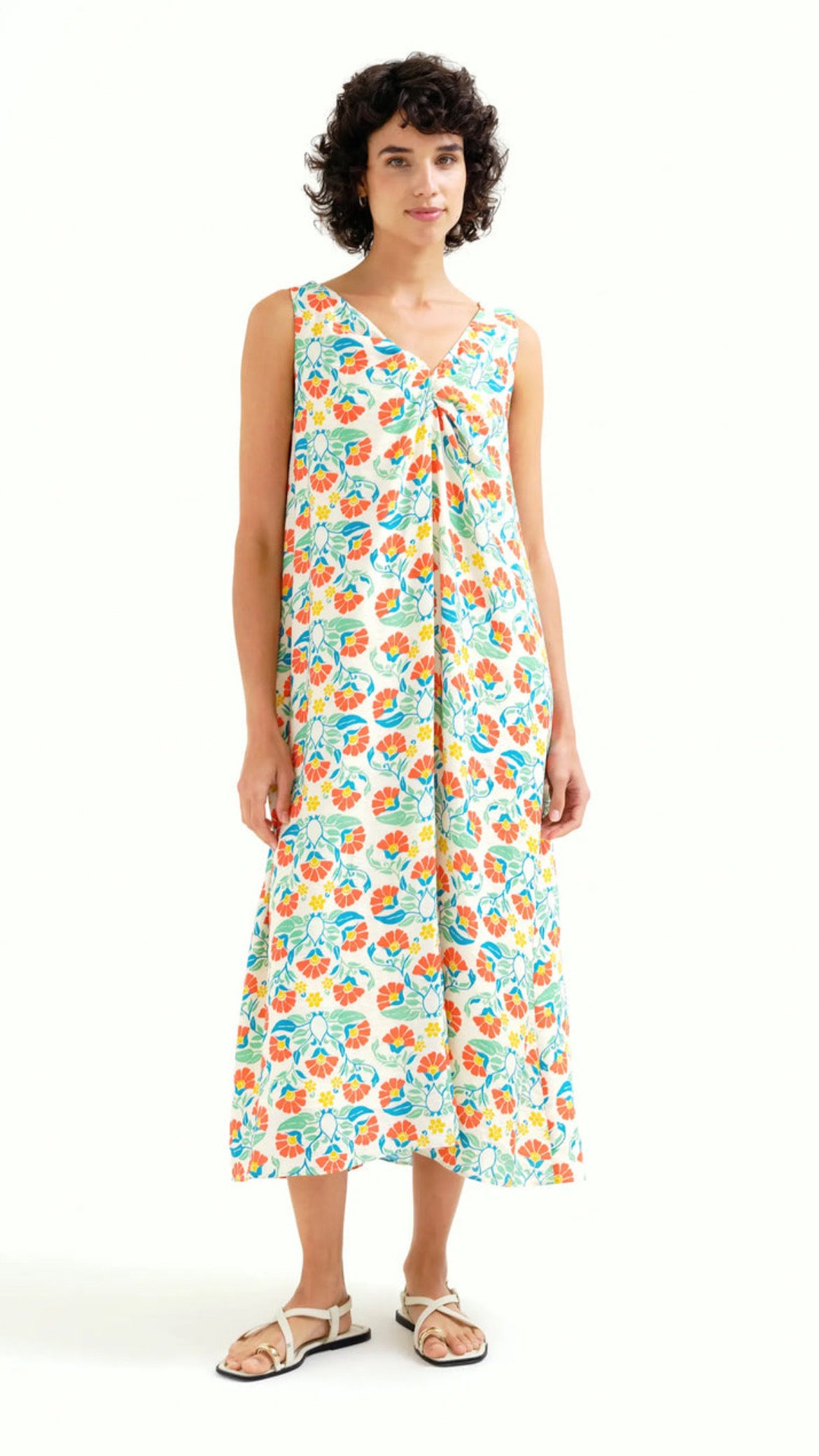 Vestido midi Small Royal