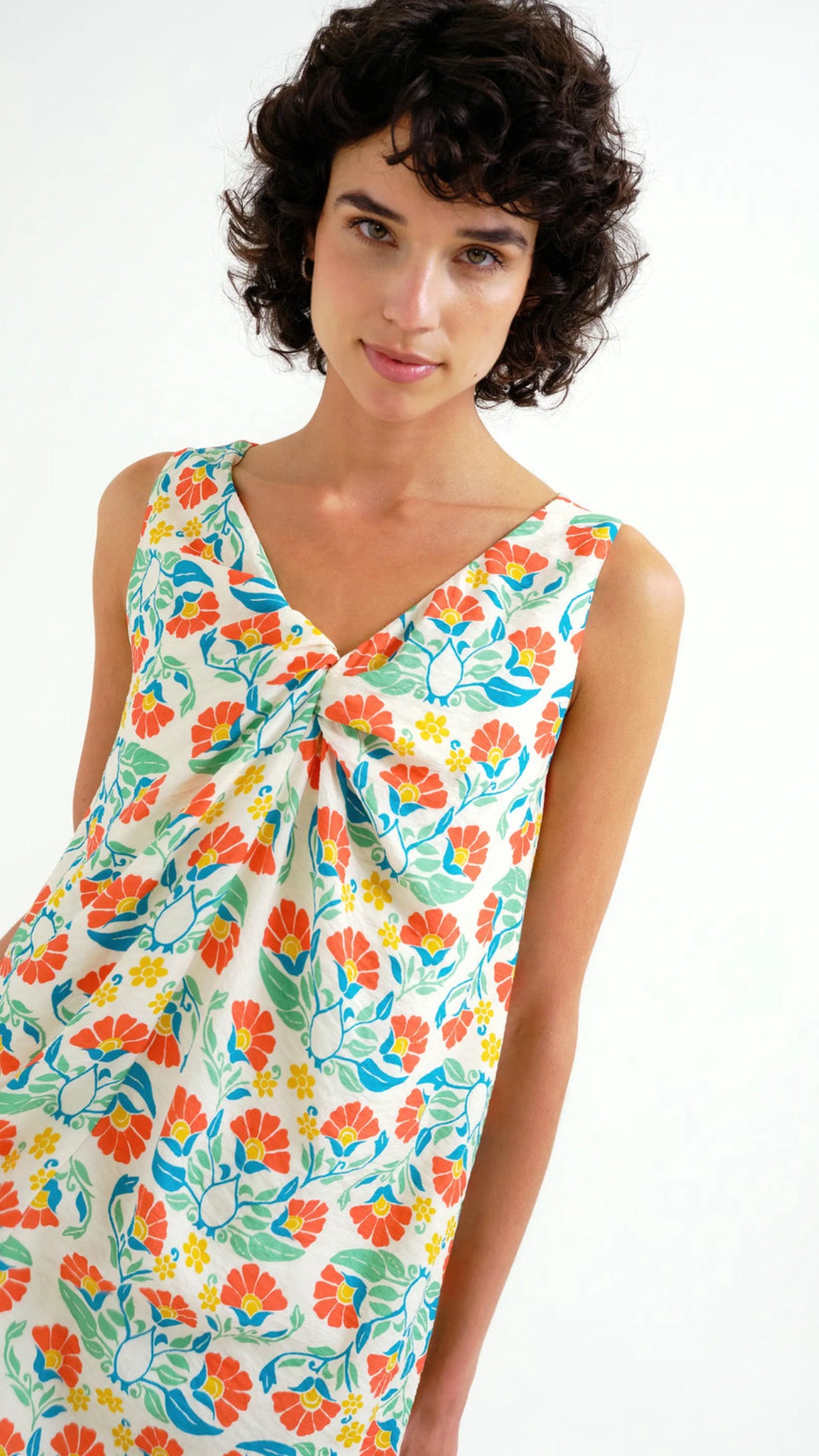 Vestido midi Small Royal