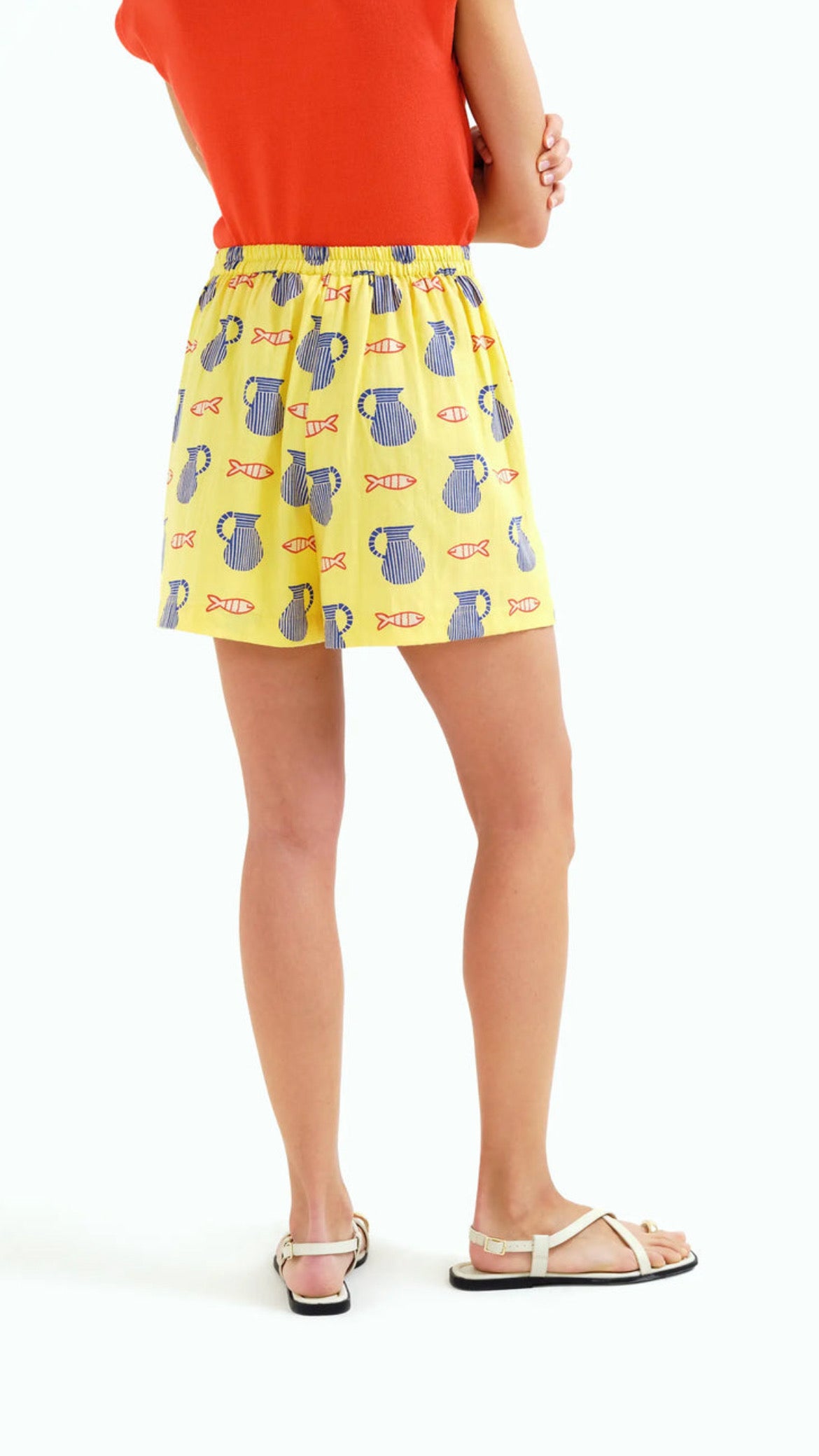 Shorts con estampado Brava