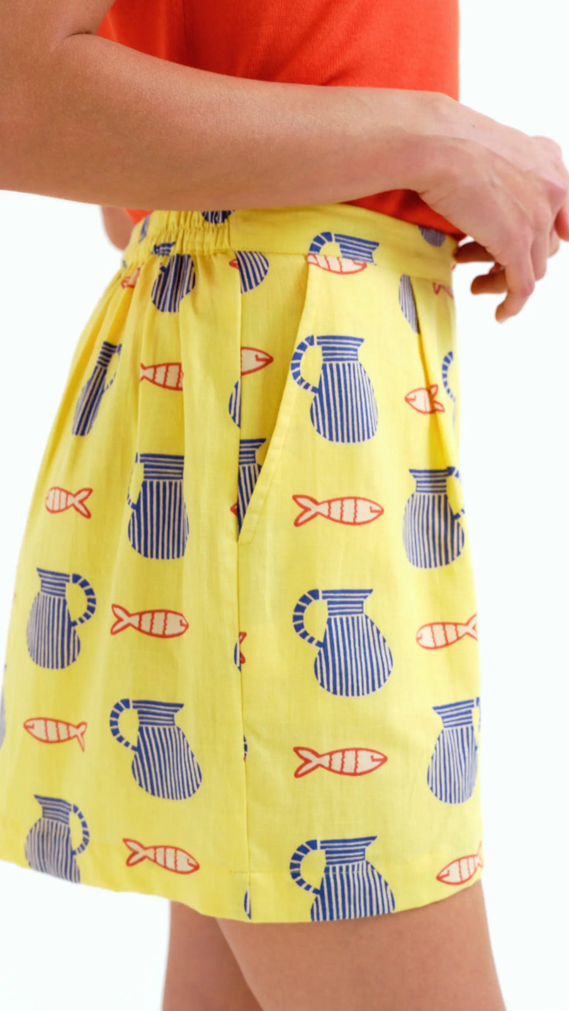 Shorts con estampado Brava