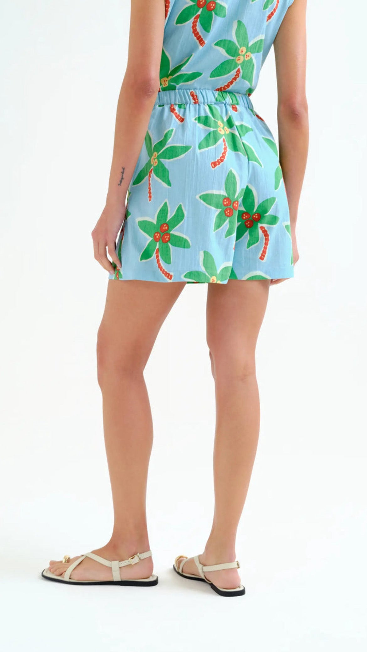 Shorts con estampado Cocotero Big
