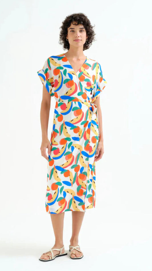Vestido con estampado Tutti Frutti Small LENZING™ ECOVERO™
